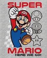 Kid Super Mario Tee - Grey