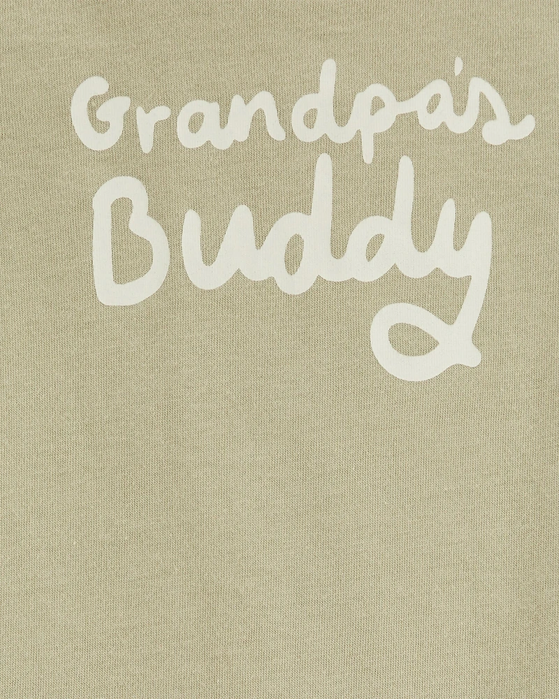 Baby Grandpa's Buddy Short-Sleeve Bodysuit