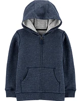 Kid Zip-Up French Terry Hoodie