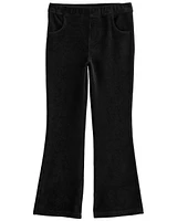 Kid Pull-On Velour Flare Pants