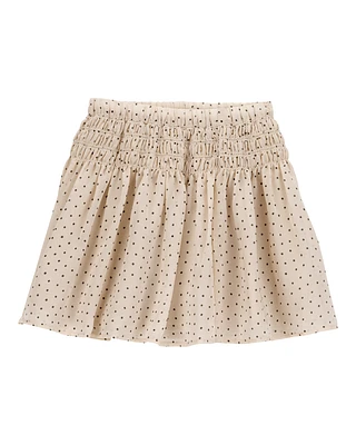 Kid Polka Dot Chiffon Skirt