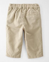 Baby Linen Pants Made with Organic Cotton