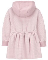 Toddler Striped Hooded Dress