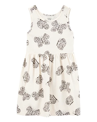 Kid Butterfly Tank Dress