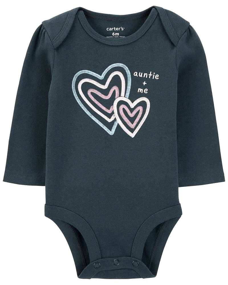 Auntie Long-Sleeve Bodysuit