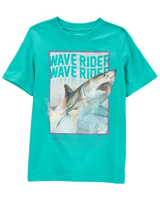 Wave Rider Shark Jersey Tee