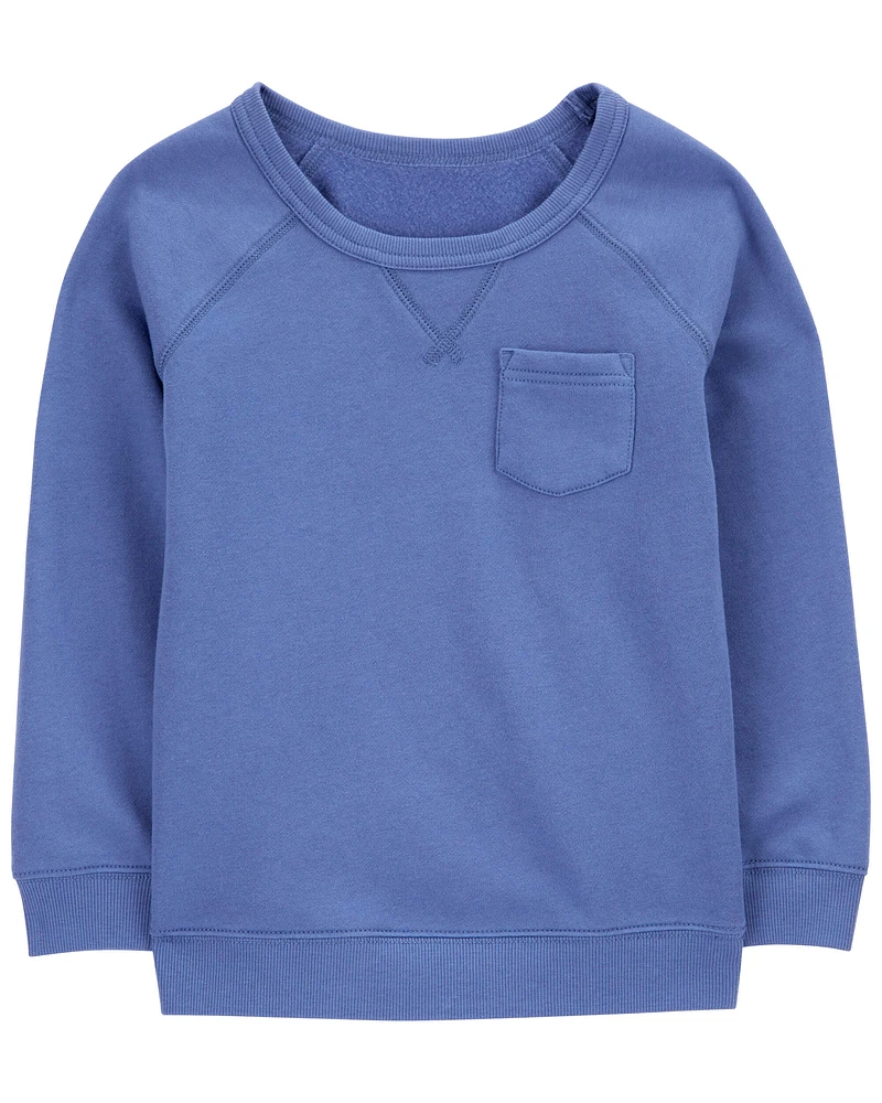 Long-Sleeve Fleece Pullover