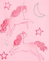 Toddler 4-Piece Unicorn Cotton Pyjamas