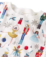 Kid Organic Cotton Pajamas Set Holiday Nutcracker