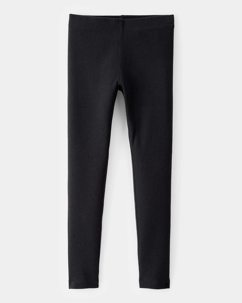 Kid Ribbed Leggings