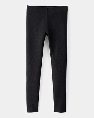 Kid Ribbed Leggings