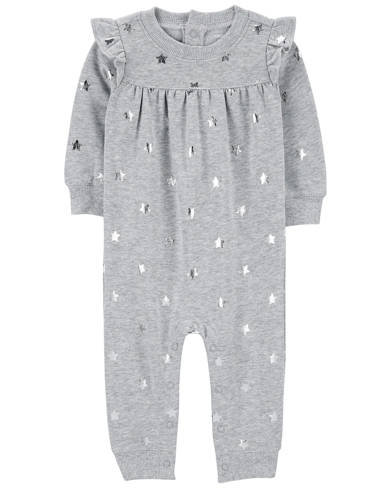 Star Fleece Jumpsuit