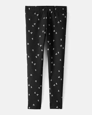 Kid Halloween Ghost Leggings