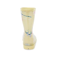 Toddler Butterfly Print Rain Boots