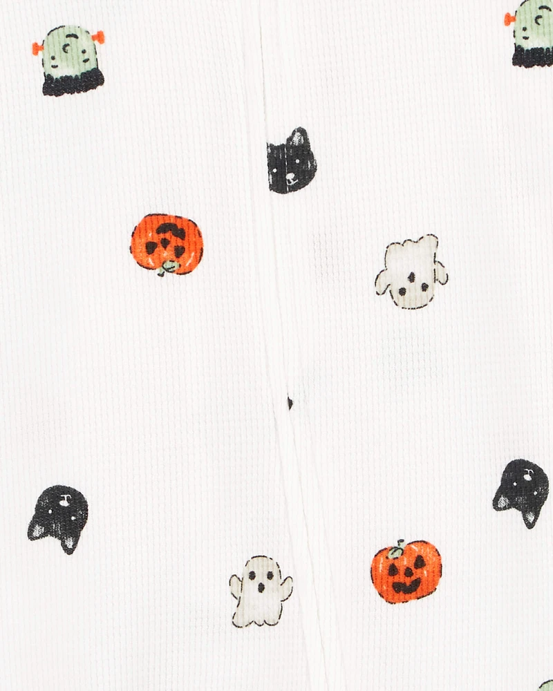 Baby Halloween 2-Way Zip Cotton Sleep & Play