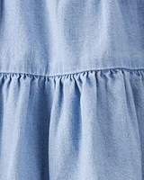 Baby Organic Cotton Chambray Dress