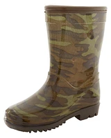 Toddler Camo Print Rain Boots