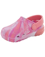 Toddler Tie-Dye Light-Up Rubber Clogs