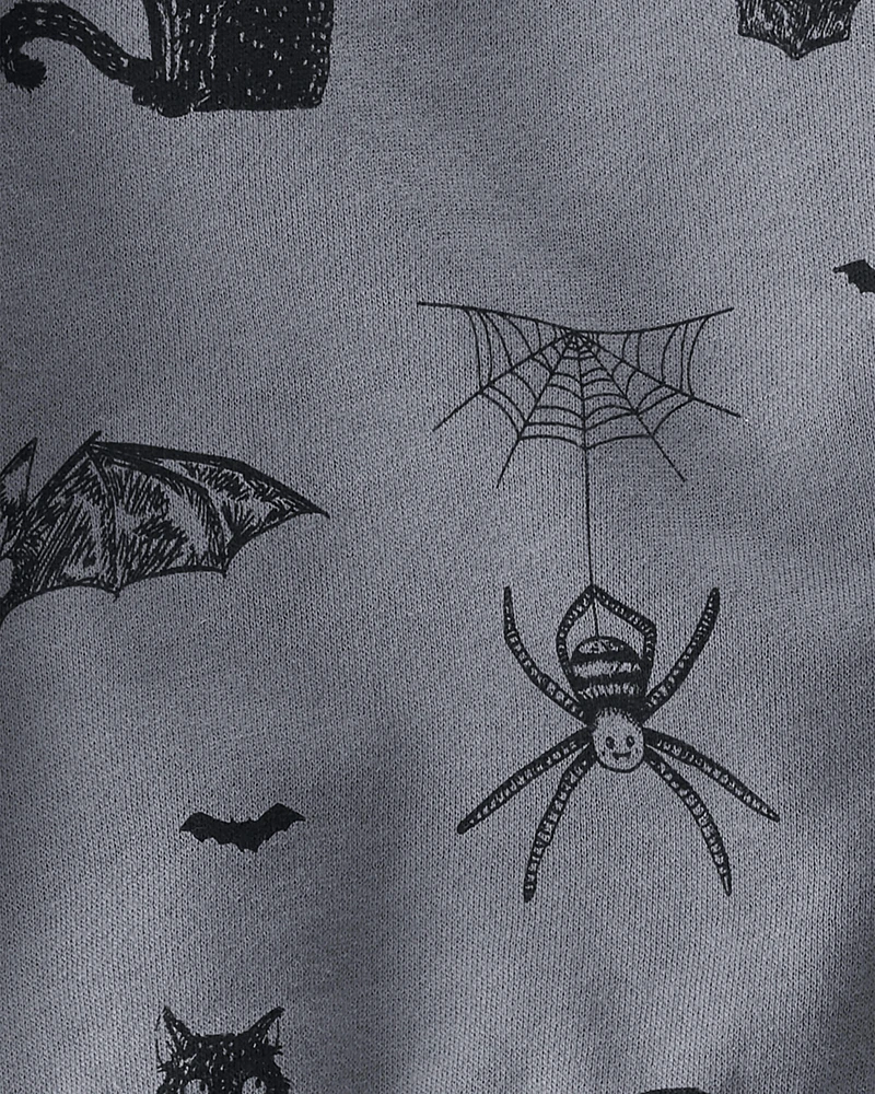 Baby 2-Piece Fleece Set Made with Organic Cotton Spooky Night Print
