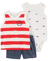 Baby 3-Piece Little Short Set