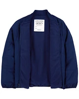 Fleece-Lined Quilted Midweight Jacket