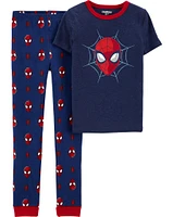 Kid 2-Piece Spider-Man 100% Snug Fit Cotton Pyjamas