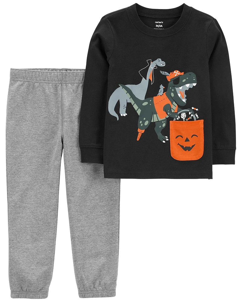 Baby 2-Piece Halloween Tee & Jogger Set