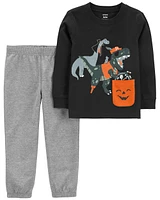 Baby 2-Piece Halloween Tee & Jogger Set