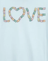 T-shirt à imprimé d’oursons en gélatine Gummy bear love