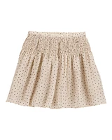 Kid Polka Dot Chiffon Skirt