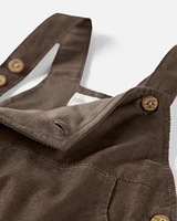 Baby Organic Cotton Corduroy Overalls