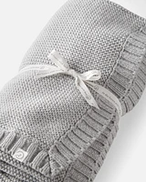 Baby Organic Cotton Signature Stitch Blanket