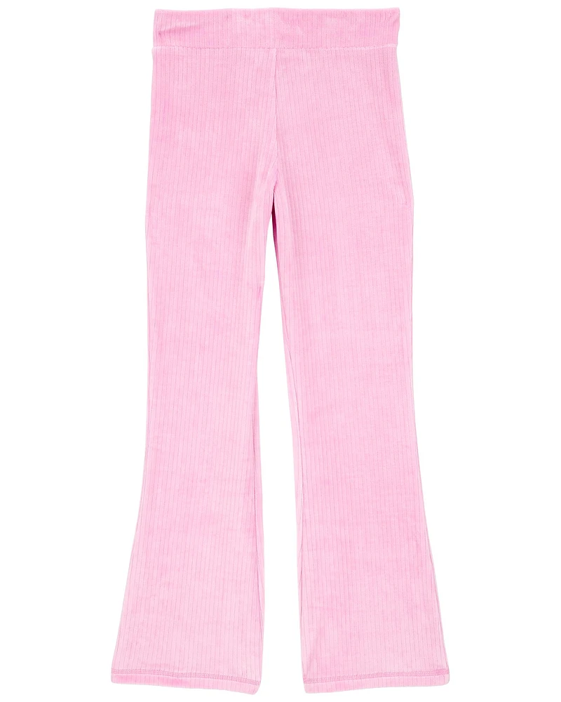 Flare Velour Pants