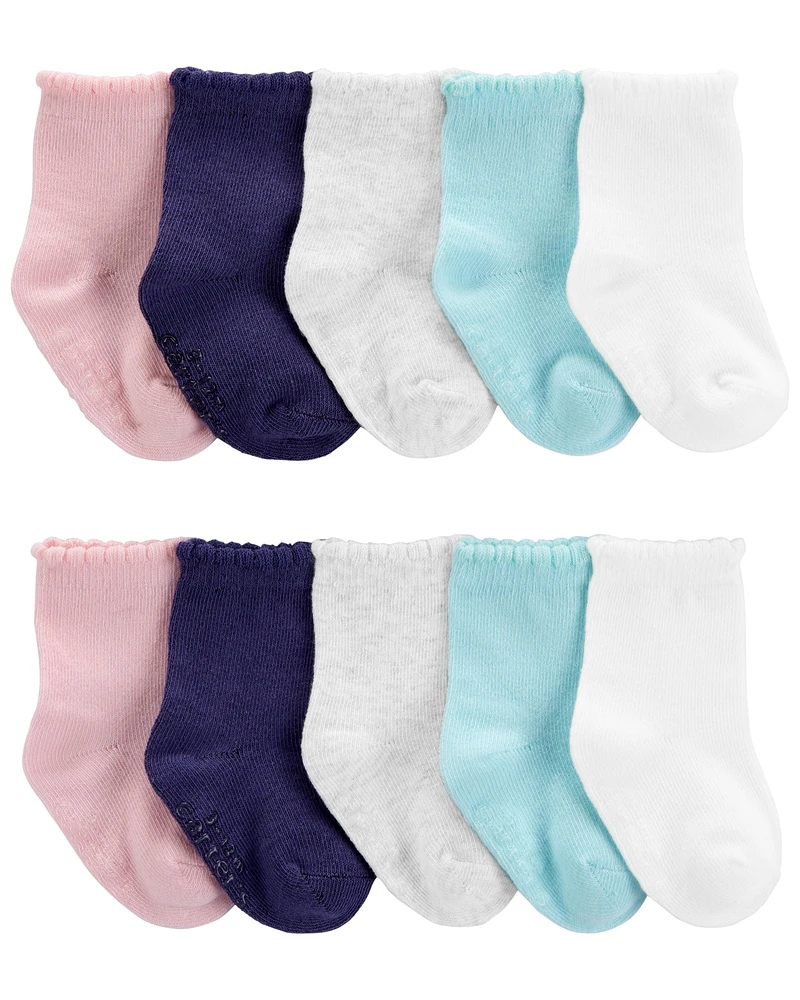 Toddler 10-Pack Crew Socks