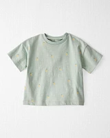 Baby Organic Cotton Pineapple-Print Tee