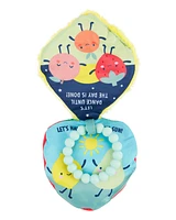 Baby Plush Fruit Soft Book & Teether Set