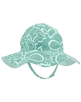 Ocean Print Reversible Cap