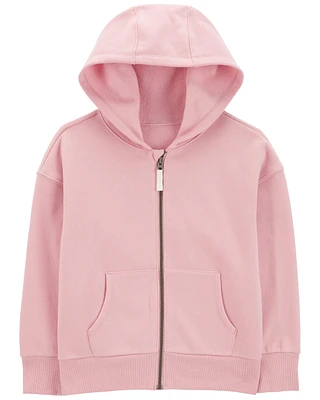 Kid Zip-Up Fleece Hoodie