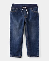 Toddler Pull-On Denim Pants