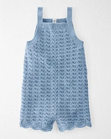 Toddler Organic Cotton Pointelle Romper