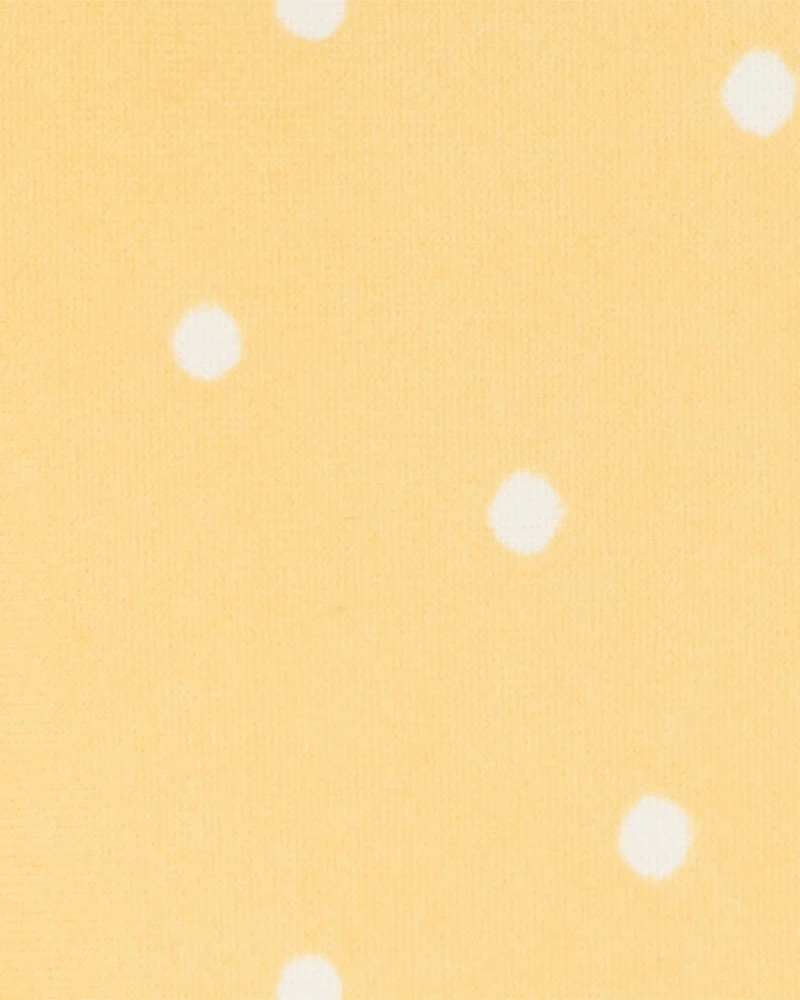 Baby Girl 1-Piece Polka Dot Swimsuit - Yellow