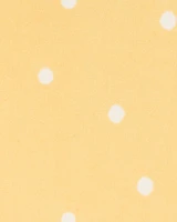 Baby Girl 1-Piece Polka Dot Swimsuit - Yellow