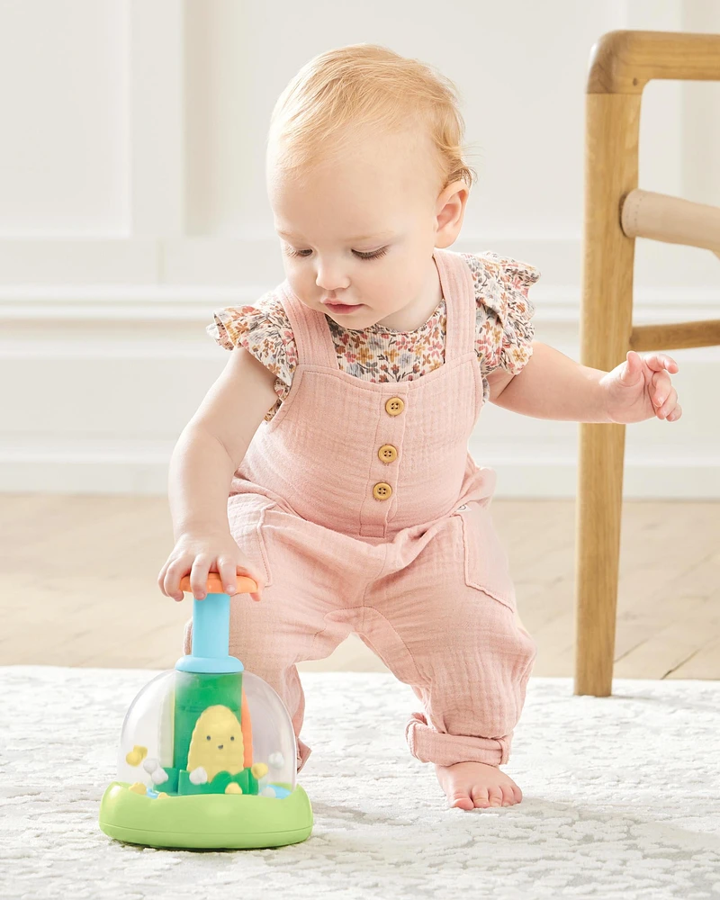 Farmstand Push & Spin Baby Toy