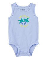 Baby Chillest Lil Bro Sleeveless Bodysuit