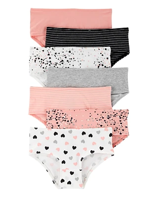 Kid 7-Pack Brief Stretch Cotton Undies