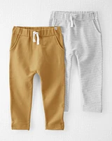 Toddler 2-Pack Organic Cotton Joggers