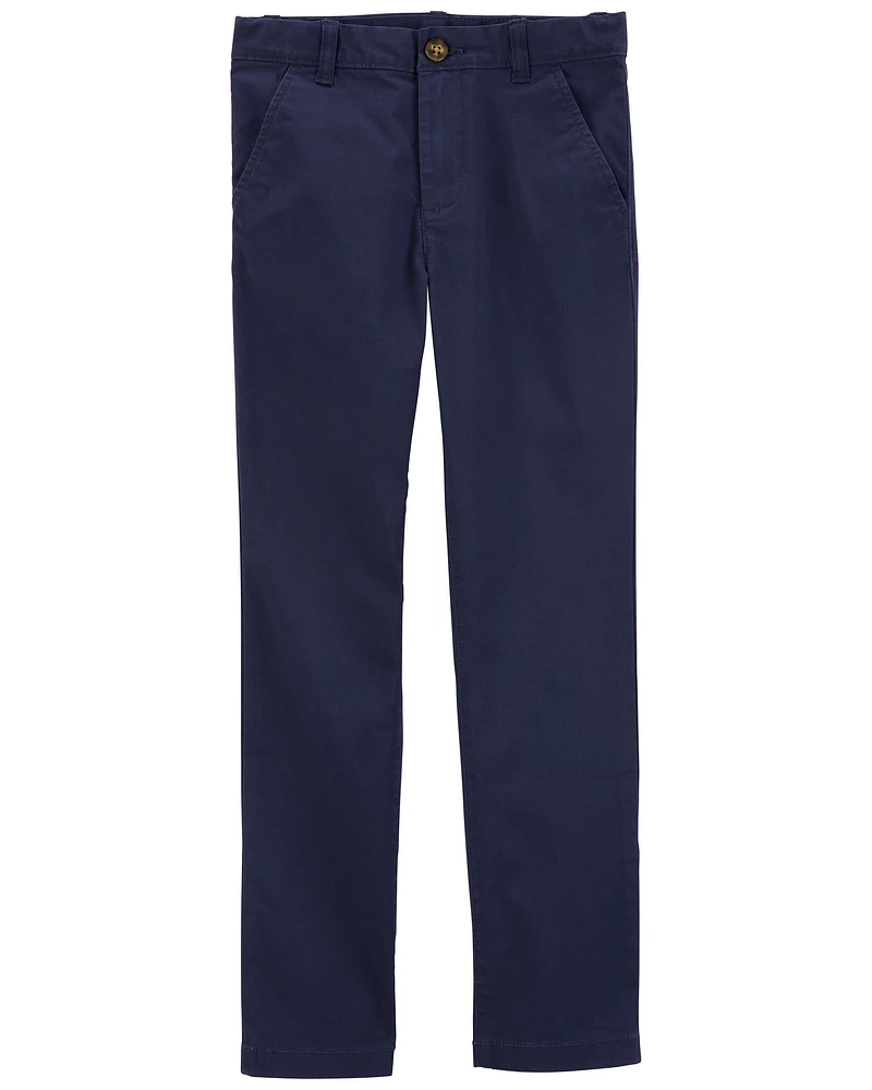 Kid Flat-Front Pants