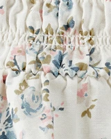 Baby Floral-Print Linen Bubble Made with Organic Cotton
