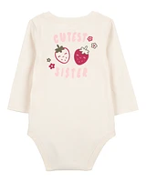 Baby Sister Strawberry Collectible Bodysuit