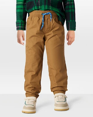 Toddler Pull-On Poplin Pants